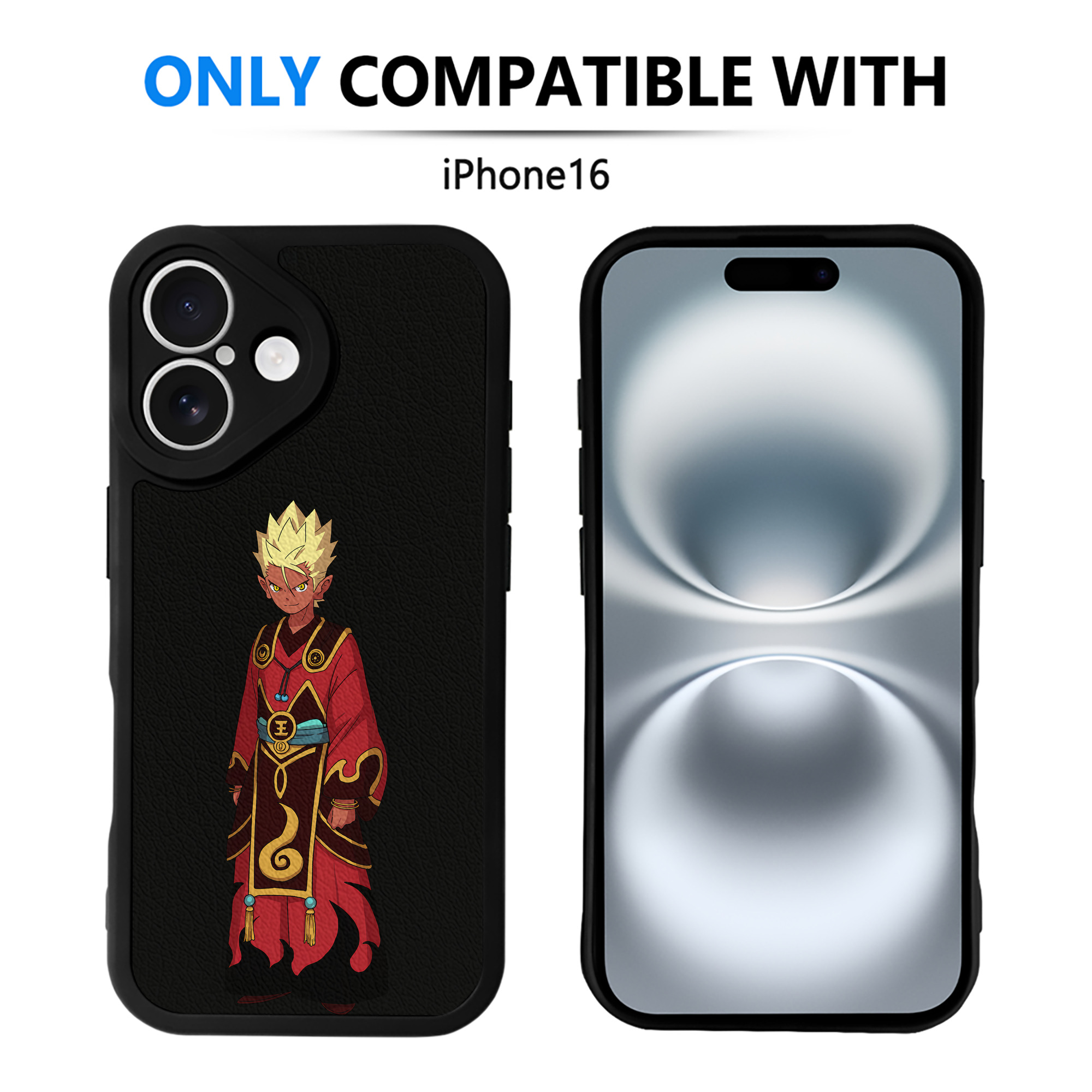 （画像用） 妖怪ウォッチ Yo-kai Watch 【iPhone 16シリーズ対応】シリコンスマホケース（レザー調） 材質：シリコン